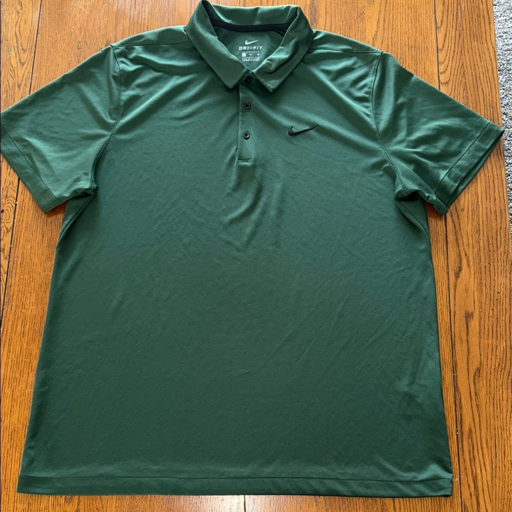 Nike Green Polo Shirt
